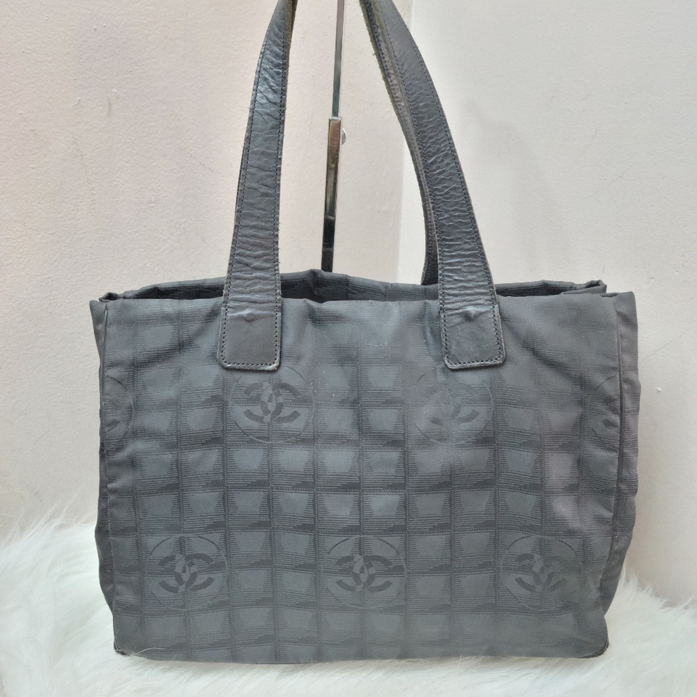 100% Authentic CHANEL nylon tote bag